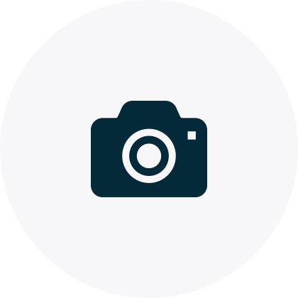求人で使用した写真も利用できます。